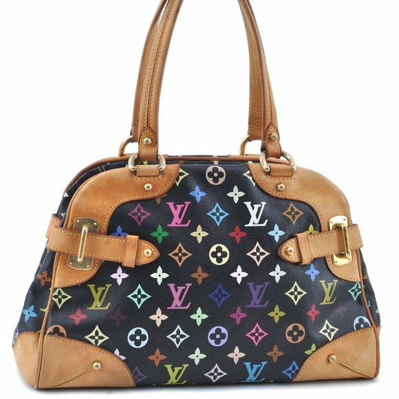 Multicolor Claudia Hand Bag Black - Picture 1 of 10